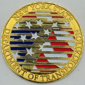 New York State Department Of Transportation ‘In Recognition Of’ Challenge Coin - Picture 1 of 2