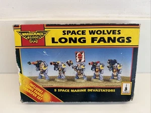 Warhammer 40k Space Wolves Long Fangs Devastators Squad of Citadel 1992 - Picture 1 of 3