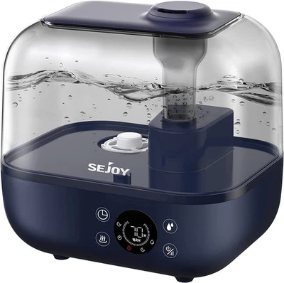 New 5L Ultrasonic Humidifiers Bedroom Large Room Office Cool Mist Air Humidifier - Image 1 of 4