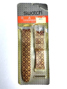 Swatch Cinturino Blister Uzor SAK122 1990 Vintage Anni 90 Strap Band Nos - Imagen 1 de 3