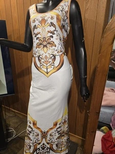 Maxi Dress Size 14 Italian Designer Style Brand New, Chic & Beautiful - Picture 1 of 7