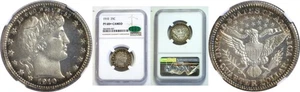 1910 25C Barber Quarter Proof NGC PR-68+ CAM CAC - Picture 1 of 3