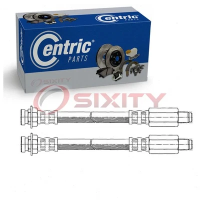 Mangueras hidráulicas de freno delantero centradas de 2 piezas para Chevrolet Kingswood ec 1969-1970 Foto 1 de 4