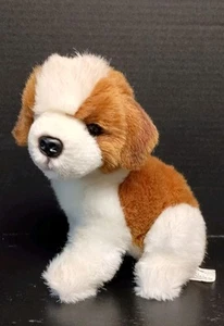 Realistic St Bernard Puppy Dog Plush 9" Sitting E&J Classic Ltd Prima Collection - Picture 1 of 9
