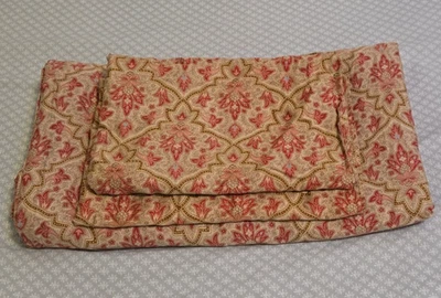 Ralph Lauren LANGHAM Red Paisley Duvet Cover Queen + 2 Pillow Shams 3pc VTG READ - Image 1 of 4