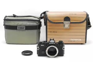 [Fast neuwertig] Olympus OM-4 OM 4 schwarz 35 mm MF analoge Spiegelreflexkamera Gehäuse aus Japan - Bild 1 von 24