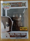 Funko POP Attack on Titan #22 Eren Jaeger - TITAN FORM - Hot Topic Exclusive