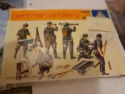 MB-33-2German Artallery WWII ungebaut Italeri 301 - Bild 1 von 4