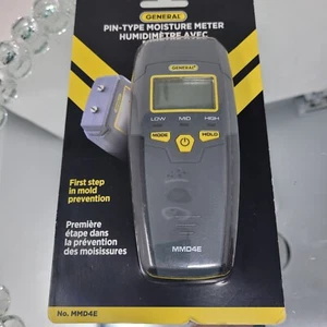 General MMD4E The Moisture Seeker Pin-Type LED Moisture Meter Wood NEW Sealed - Picture 1 of 5