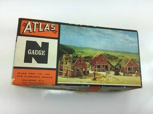 ATLAS N Gauge Set Vintage 2827-150 Caja Vacía CAJA con Piezas - Imagen 1 de 10