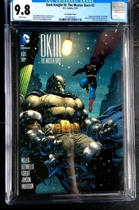 Dark Knight III: The Master Race #2 CGC 9.8 Jim Lee 1:500 Variant - Picture 1 of 2