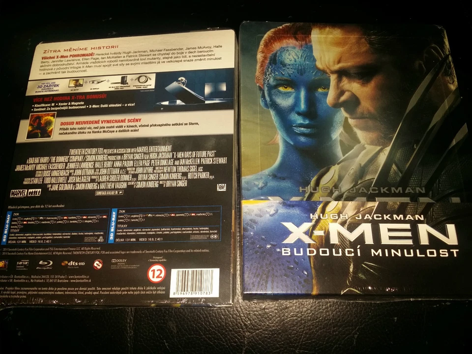 X-Men: Days Of Future Past BluRay FilmArena Emboss Steelbook 1/4 Slip New&Sealed - Image 1 of 1