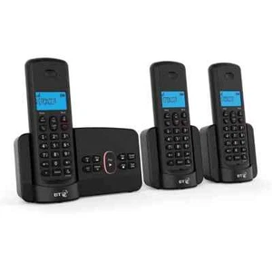 BT 3110 Trio Home Phone Answering Machine Nuisance Blocker Three Handsets NEW - Photo 1/5
