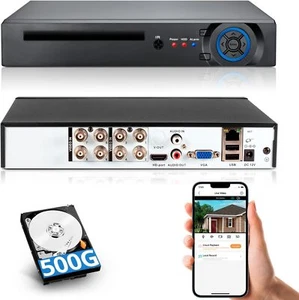 New 8CH 5MP Lite DVR 1080P Outdoor CCTV Security Camera System Kit Night Vision - Picture 1 of 44