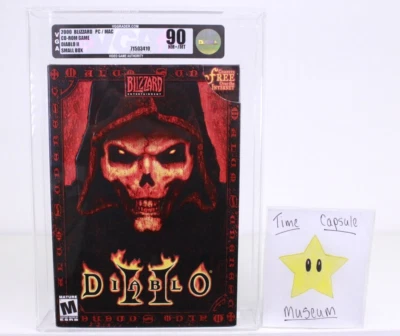 Diablo II 2 New PC Computer Blizzard Small Box 2000 Factory Sealed VGA Grade 90 - Image 1 of 2