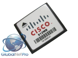 Original Cisco Mem3800-512CF - 512MB CF Flash 3825 3845 - LEBENSLANGE GARANTIE - Bild 1 von 1