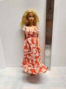 Vintage 1966 Mattel Barbie Korea Blonde Hair Blue Eyes Doll - Picture 1 of 6