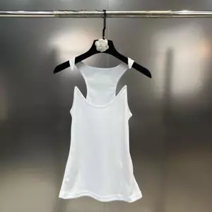New Invisible Strap Design Y/project Vest Ribbed Cami Tank Sleeveless Women Tops - Picture 1 of 14
