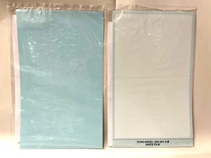 DECALS - BIANCO 13X21 - TRASPARENTE 14X23 - Foto 1 di 1
