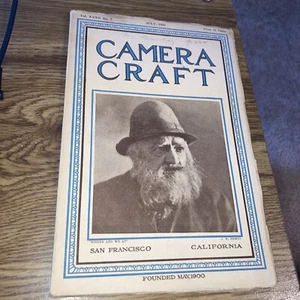 Camera Craft Magazine - July 1925 "Where are we at" J.W. Hemus - Imagen 1 de 5