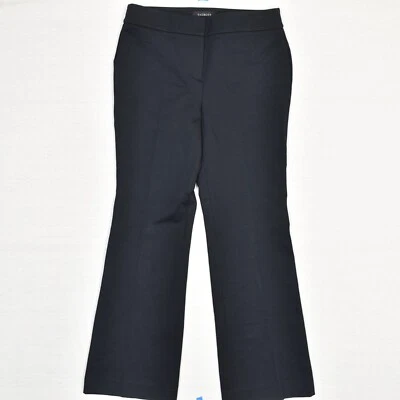 Talbots Women's Dress Pants Bootcut Zip Solid Nylon Black Size 8p Petite - Image 1 of 4