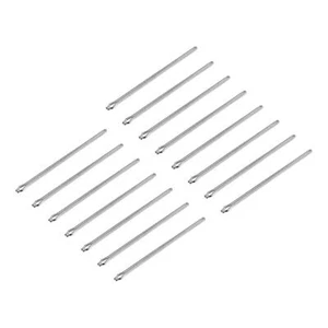 15Stk 24mm Uhrband Link Sicherungsstift 0.9mm Armbänder für Reparatur Silberton - Picture 1 of 5