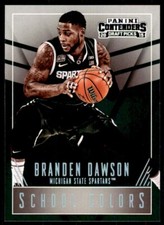 2015-16 Panini Contenders Draft Picks Branden Dawson Basketball Cards #26