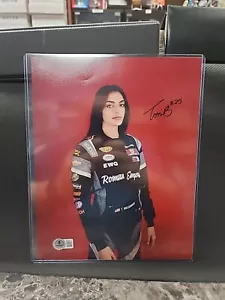Toni Breidinger autographed Auto signed 8x10 Photo Beckett BAS COA NASCAR HC4 - Picture 1 of 3