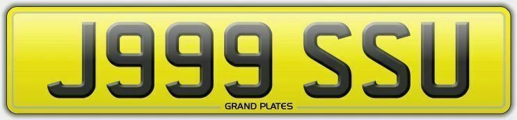 Number plate J999 SSU registration JESS U JESSY JES JESICA JESSIE JESIE JESSIES - Image 1 of 1