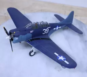 Bellissimi modelli di precisione Franklin vintage come nuovi DB-1 Dauntless FMPM con bombe seconda guerra mondiale - Foto 1 di 12