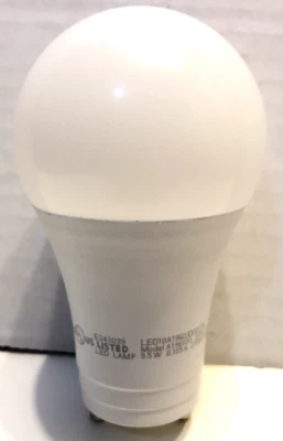 TCP LED10A19GUDOD30K 120V 850 Lumens 9.5W 3000K GU24 Base LED A19 Light Bulb - Image 1 of 3