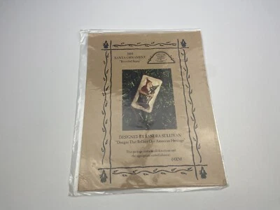 Homespun Elegance 2004 Santa Ornament Bootiful Santa Cross Stitch Pattern 8P - Image 1 of 4