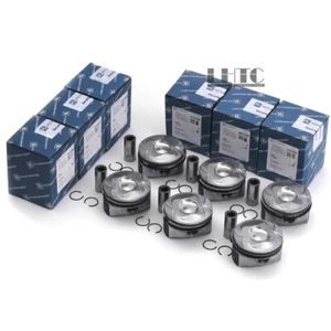 Engine Pistons & Rings Set For Jaguar XE XF XJ Range Rover Discovery 3.0 SC V6 - Picture 1 of 5