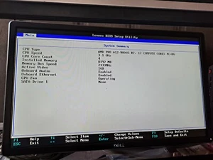 Lenovo ThinkCentre M715Q Tiny AMD Pro A12-9800E R7 3,1 GHz 8 GB RAM, AC, NO HDD - Foto 1 di 8
