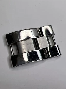 Authentic CARTIER ROADSTER 18mm Steel Bracelet Full Link w/ Pins & Screws - READ - Picture 1 of 6