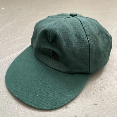 Gorra gorra ajustable de lona The North Face de colección de los años 90 con panel de campamento de béisbol Foto 1 de 4