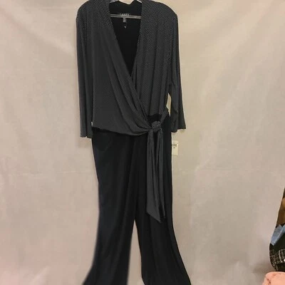 Lauren Ralph Lauren женщин искусственного надежном комбинезон размер 24 Вт Msrp $170 - Изображение 1 из 4