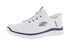 SKECHERS MEN'S SLIP-INS: SUMMITS-HIGH RANGE 232457W/WNV WIDE WIDTH WALKING SHOES - Picture 1 of 6