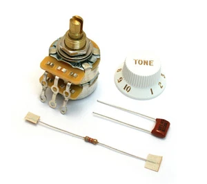 099-2052-000 Fender TBX Tone Control 250K/1-Meg Stacked Pot/Potentiometer - Picture 1 of 1