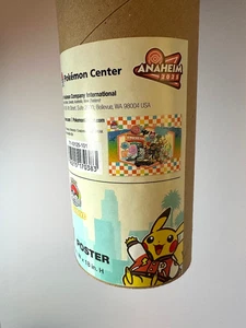 Póster enrollado Pokemon World Championships 2025 Anaheim Pokemon Center 18x24 - Imagen 1 de 5