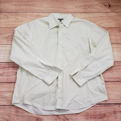 Camisa de Vestir Apt.9 Dobby Para Hombres 2XL Verde Claro Elastizada Abotonada Informal AdultoXXL Foto 1 de 4