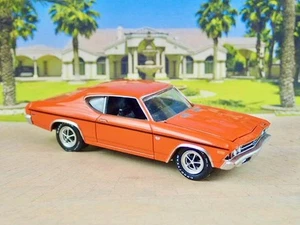 Muscle Car 1969 Chevrolet Chevelle SS 396 V-8 Coupe Maßstab 1:64 Limited Edition O - Bild 1 von 5