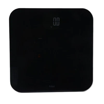 Fitbit Air Smart Schwarz - Elektronische Badezimmerwaage Max. 180 kg Schwarz - Bild 1 von 3