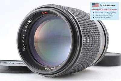 Duty-Free US【N MINT】Contax Carl Zeiss Sonnar T* 135mm f/2.8 MMJ C/Y Mount JAPAN - Image 1 of 4