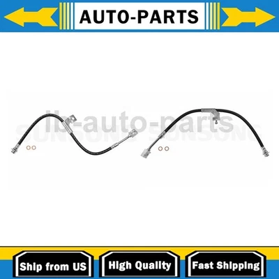 Sunsong Brake Hose Line Front 2x For 1996 1997 1998 1999 Chevrolet P30 7.4L - Image 1 of 4