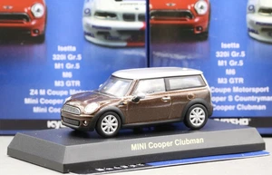 Kyosho 1/64 Mini & BMW Collection Mini Cooper Clubman R55 2007 Glitter Brown - Picture 1 of 4