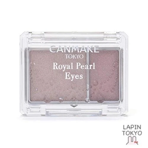 [NEW] CANMAKE Royal Pearl Eyes  2-Color Eyeshadow Palette  0.08 oz (2.4 g) (02 - Image 1 of 4