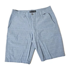 Pantaloncini da golf chino Travis Mathew uomo blu grigio 11" taglia 31 - Foto 1 di 9