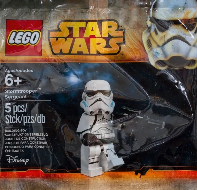 Lego Star Wars 5002938 Stormtrooper Sargento Minifigura Polybag Promo 2015 NOVO - Imagem 1 de 1