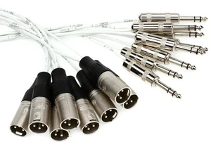 Pro Co MT8BQXM-20 8-channel 1/4" TRS Male to XLR Male Snake - 20 foot - Picture 1 of 4